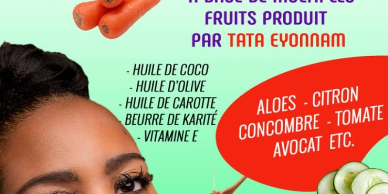 Réalisation du flyer de Fruity Shop