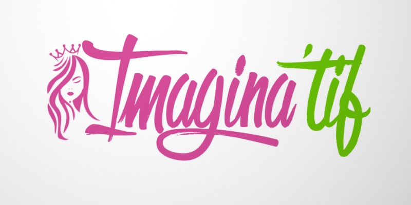 Réalisation du logo du salon de coiffure et de beauté IMAGINATIF